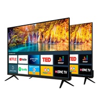 Téléviseur LED Écran Plat 32 Pouces, Personnalisable, Android TV, Télévision Connectée 32 40 43 50 55 65 75 85 Pouces 4K