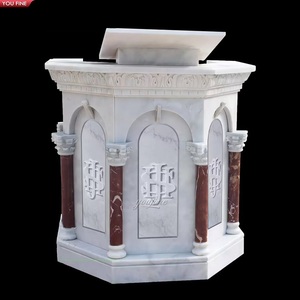 Tay chạm khắc đá tự nhiên Tôn Giáo trang trí cổ điển Nhà thờ bằng đá cẩm thạch bàn thờ - Product Image 1