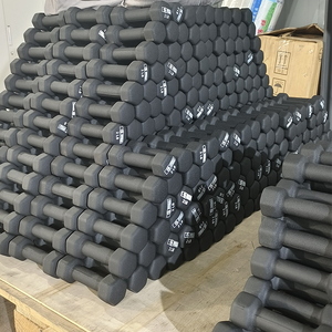 <span class=keywords><strong>Haltères</strong></span> hexagonaux en néoprène avec logo personnalisé, équipement de gym à domicile pour la <span class=keywords><strong>musculation</strong></span> des hanches et du <span class=keywords><strong>dos</strong></span> - Product Image 3