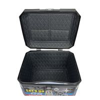 Meilleure vente : Top case de moto étanche pour rangement, avec coffres latéraux, coffre arrière personnalisé pour moto, grande capacité avec serrure, direct usine