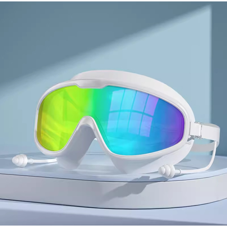 White Colorful Swimming Goggles Storage Box