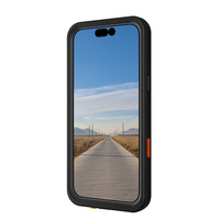 Étui TELESIN pour iPhone 16 Pro/Pro Max, étanche IP68, anti-poussière, protection intégrale pour téléphone portable, idéal pour le cyclisme et les activités sous-marines