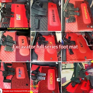 Tapetes <span class=keywords><strong>de</strong></span> Goma <span class=keywords><strong>de</strong></span> Alta Calidad para Excavadoras Sany, Hitachi, Kobelco, Doosan, XG, <span class=keywords><strong>CAT</strong></span>, SDLG, LiuGong, Hyundai, Accesorios para la Cabina - Product Image 3