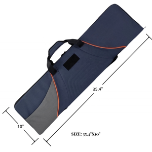 กระเป๋าใส่ปืนแบบนุ่ม ขนาด 90 ซม. พร้อมโลโก้สั่งทำพิเศษ ทนทาน ป้องกันรอยขีดข่วน ซับแรงกระแทก เหมาะสำหรับการยิงปืนกีฬา - Product Image 6