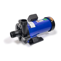 MP-120R 370W GFRPP PVDF ETFE petite pompe magnétique de résistance chimique en plastique pour l'industrie pharmaceutique