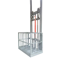 Plateforme élévatrice verticale de Chine, monte-charge hydraulique pour deuxième étage, à vendre