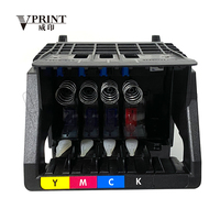 HP 713 3ED58A C M Y K 프린트헤드 교체 키트 디자인젯 T210 T230 T250 T630 T650 플로터 예비 부품 (오리지널 및 새 제품)