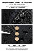 Tas Genggam Pria Tahan Air Mewah Pegangan Ganda Kapasitas Besar Tas Tangan Kulit PU Bisnis Gaya Inggris Trendi Ritsleting Fashion