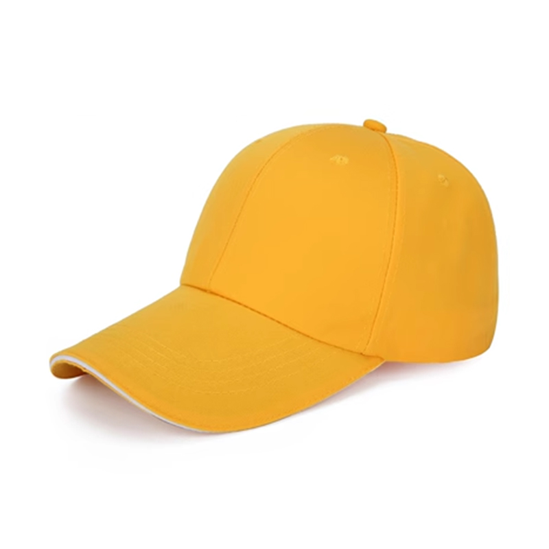 Yellow+white brim