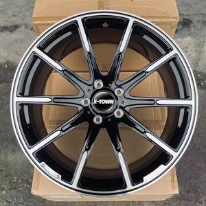 Jantes forgées personnalisées noires brillantes 18 19 20 22 24 pouces 5x112 5x114.3 5x100 pour Mercedes Toute nouvelle <span class=keywords><strong>Classe</strong></span> <span class=keywords><strong>G</strong></span> G400D G500 G63 - Product Image 2