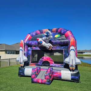 Château gonflable <span class=keywords><strong>Spiderman</strong></span> de grande taille GMY Inflatables, équipement de location pour fêtes, aire de jeux extérieure - Product Image 6