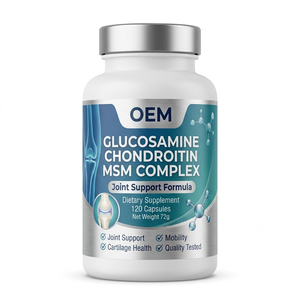 Capsules de soutien articulaire OEM ODM Glucosamine Chondroïtine MSM Complex pour la santé du cartilage et la mobilité - Product Image 1