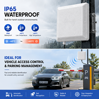 Lector RFID de Larga Distancia IP65 Resistente al Agua, UHF 902-928MHz, 1-5m, ISO18000-6C, Wiegand 26 34 RS232 para Estacionamiento