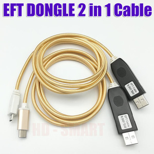 Pour Dongle <span class=keywords><strong>EFT</strong></span> <span class=keywords><strong>Pro</strong></span> ou Dongle Octo Plus FRP, câble UART 2 en 1 alimenté par EASY TEMA - Product Image 2