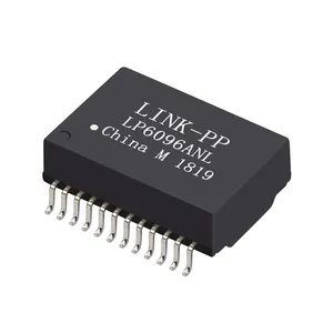 Transformador magnético Lan de 100 BASE-T, Base de alimentación/circuito SMD Ethernet, 10/1000/1000/10G, G24102CE - Product Image 1