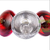 Ampoule chauffante infrarouge LED rouge 150W 250W pour l'élevage de porcs, volailles, poussins et animaux de ferme