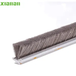 Foshan Xianan Seals Door Brushes Weather Stripping Door Seal Strip Customized Bush Sealing Weather Strip