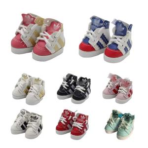 Série de baskets de créateur de haute qualité pour poupées, <span class=keywords><strong>accessoires</strong></span> de chaussures de sport, ornements en plastique souple pour poupées BJD 1/6 <span class=keywords><strong>et</strong></span> poupées de 17 cm - Product Image 1