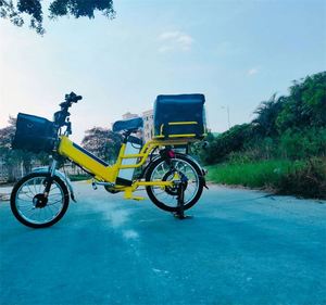 มอเตอร์ 350 วัตต์ พร้อมแบตเตอรี่คู่ 12ah/48V+30ah/48V ขนาด 20 นิ้ว  โช้คไฮดรอลิก XQ-CDD20 รถบรรทุกไฮดรอลิกขนาด 20 นิ้ว - Product Image 6