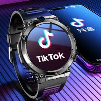 Montre connectée 4G 5G H10 2025 avec WiFi, GPS, double caméra, appel vidéo, paiement NFC, suivi d'activité, boussole, IP67, 2+16 Go, batterie 900 mAh