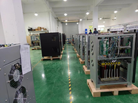 Onduleur industriel triphasé en ligne 120 kVA/100 kW 380 V/400 V/415 V pour ascenseurs/équipements médicaux/machines d'usine