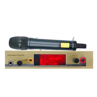 Système de microphone sans fil dynamique EiW 300G3 UHF, micro portable SKM pour église avec directivité omnidirectionnelle