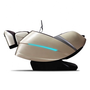 Fauteuil inclinable à gravité zéro en cuir PU de luxe avec fonction de vibration et de chauffage - Product Image 5