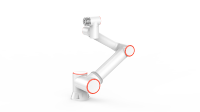 Bien vendre Cobot FR16 Robot industriel collaboratif à 6 axes 16KG Charge utile Moteur PLC de haute précision pour le soudage, la cueillette et le levage