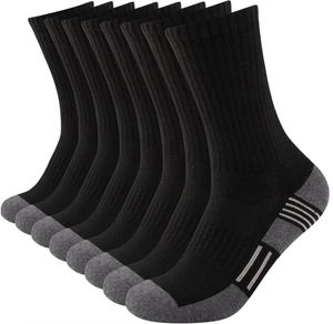 Can Custom Logo Hiking <b>Socks</b> – Performance Sports Breathable Recycled Crew Running Gym <b>Socks</b> for Men and Women - Product Image 1