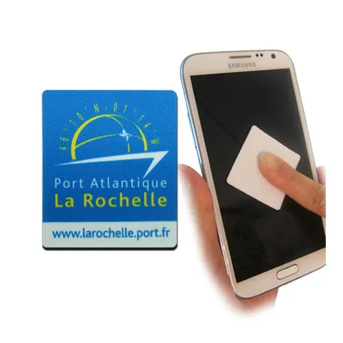 CAMPIONI GRATUITI di TRASPORTO LIBERO del telefono Mobile dello schermo in microfibra cleaner pubblicità sticker