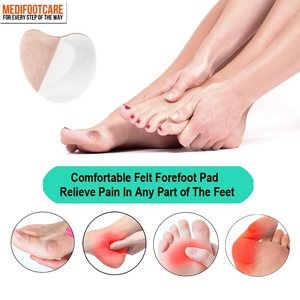 Cuscinetti in feltro per l'avampiede, supporto per il metatarso, per metatarsalgia, neuroma di Morton, per <span class=keywords><strong>scarpe</strong></span> con tacco alto - Product Image 5