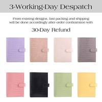 Facebook Meilleure Vente Croc Luxe A6 Classeur Budget Planner avec Money Binder Organisateur comme Journal et Stylo Ensemble