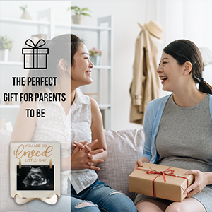 Nhà Máy Cao Cấp Chất Lượng Thân Thiện Với Môi Gỗ Khung Ảnh Dễ Thương Sơ Sinh Siêu Âm Keepsake Món Quà Hoàn Hảo Cho Mang Thai Và Sinh - Product Image 4