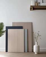 Chine Guangdong 16mm mélamine laminé tableau noir panneau de contreplaqué 1220x2440mm pour haut-parleur vide boîte en bois contreplaqué