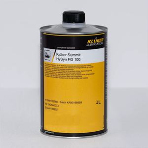 Grasso Sintetico KLUBER Summit HySyn <span class=keywords><strong>FG</strong></span> <span class=keywords><strong>100</strong></span> 1L per Compressori a Vite e Lubrificazione Ingranaggi, Grado Alimentare - Product Image 2