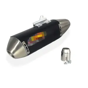 51mm Universal Motorcycle Exhaust Muffler Escape Moto Motocross For KTM 450 690 EXC WR450 LD450 CRF150F CRF250F