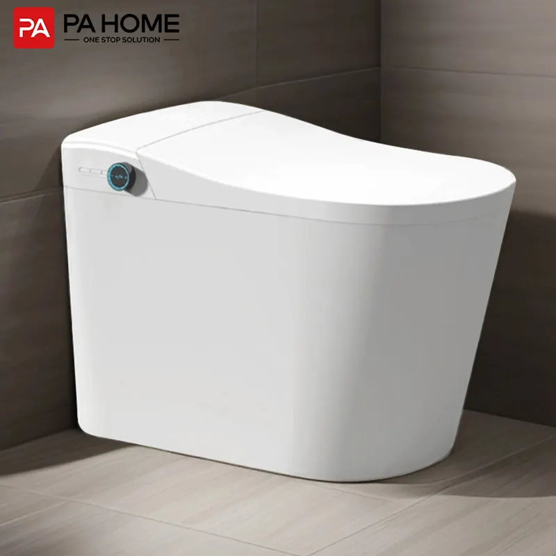 PA Modern Wc Toilet Set Auto Flush Wall Mounted Smart Toilet Bowl for Bathroom