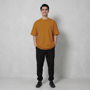 T-shirt décontracté unisexe en coton épais 220 g/m², 100 % coton, personnalisable sur le devant, 11 couleurs, col rond, manches courtes, respirant, coupe classique - Product Image 1