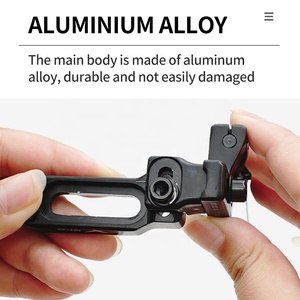 Soporte de Flecha de Acero <span class=keywords><strong>con</strong></span> 3 Cuchillas de Lanzamiento Reemplazables, Ajustable Vertical y Horizontal para Arco Recurvo y Compuesto, Venta al por Mayor - Product Image 2