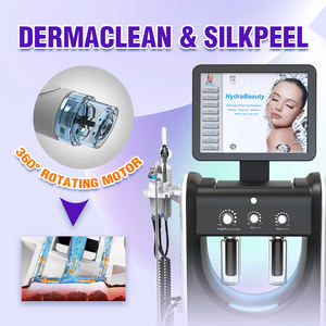 HydraMaster Hotsale Multifonction hydro beauté machines faciales 14 en 1 aqua peeling soins de la peau beauté hydra dermabrasion dispositif - Product Image 3