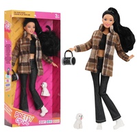 Vente en gros d'usine : Robe de poupée en PVC tendance de 30 cm pour filles de 0 à 24 mois, Chine, animaux de compagnie et accessoires