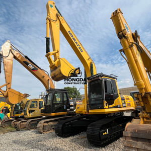 Excavadora de cadenas Komatsu PC220 usada de 2022, 22 toneladas, cucharón de 1.1m, buen estado, motor de 110KW, maquinaria con informe incluido - Product Image 1