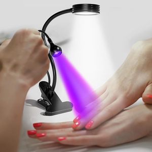 Lámpara UV LED Profesional Recargable para Uñas, Lámpara de Curado de Manicura de Secado Rápido con Doble Cabezal - Product Image 3