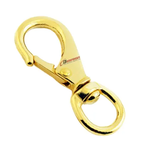 Custom Hardware Accessories fashion lanyard swivel hook Swivel Lobster Claw Clasps Strong Swivel Hook Metal Buckles Snap Hooks