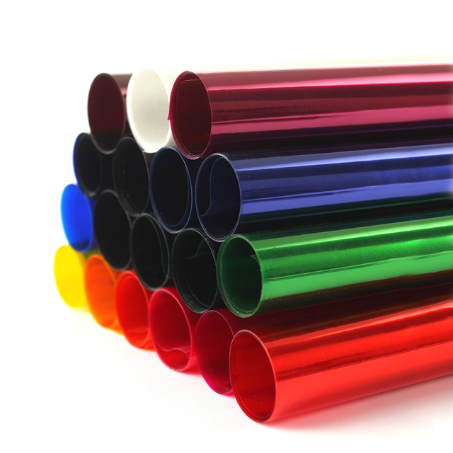 Transparent Color Correction Filter Paper 50*40cm Flash Light Gels for Red Head Strobe Flashlight Film Shooting Backgrounds