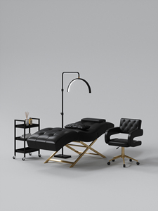 High End Comfort Reclining Facial Bed with <b>Stool</b> Set Professional Salon Furniture for Spa and Clinic - Product Image 6