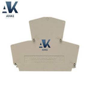 Weidmuller WAP WDK2.5 Serie 1059100000 W, Placa final - Product Image 1