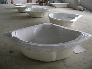 Bañera para adultos, <span class=keywords><strong>esquina</strong></span> redonda <span class=keywords><strong>de</strong></span> pie, acrílica, barata, venta directa <span class=keywords><strong>de</strong></span> fábrica, 100x100 - Product Image 5