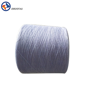 Harga Lebih Rendah 65% Katun 35% Poliester Warna Abu-abu Ruang Celup Berputar Melange AB Benang Heather Rajutan Benang Campur - Product Image 6