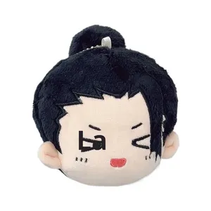 ของขวัญสำหรับเด็กพวงกุญแจตุ๊กตาหัวใหญ่พร้อมไส้ผ้าฝ้าย PP ของขวัญบรรเทาความเครียดสินค้าสำหรับเจ้าหญิง - Product Image 5